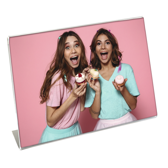 Porträtrahmen, Acryl, Querformat, 9x13 cm