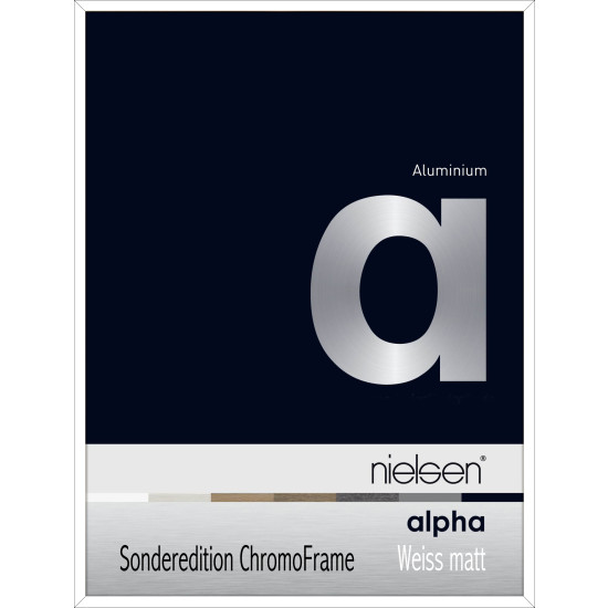 Alpha 29.7x42 cm (DIN A3) / Sonderedition Farbe: Weiss matt