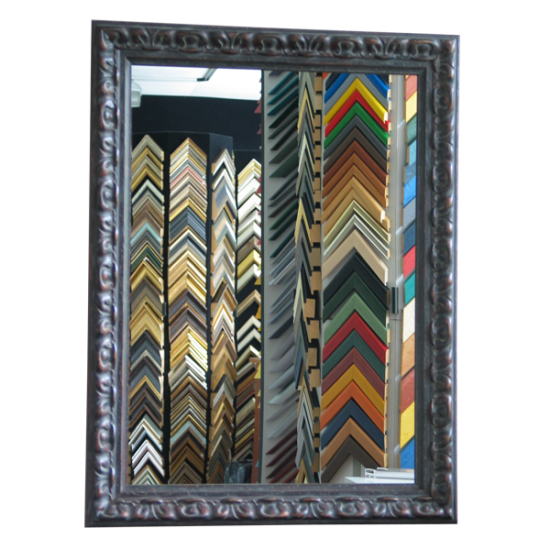 Barock 487 Spiegelrahmen 120x50 cm