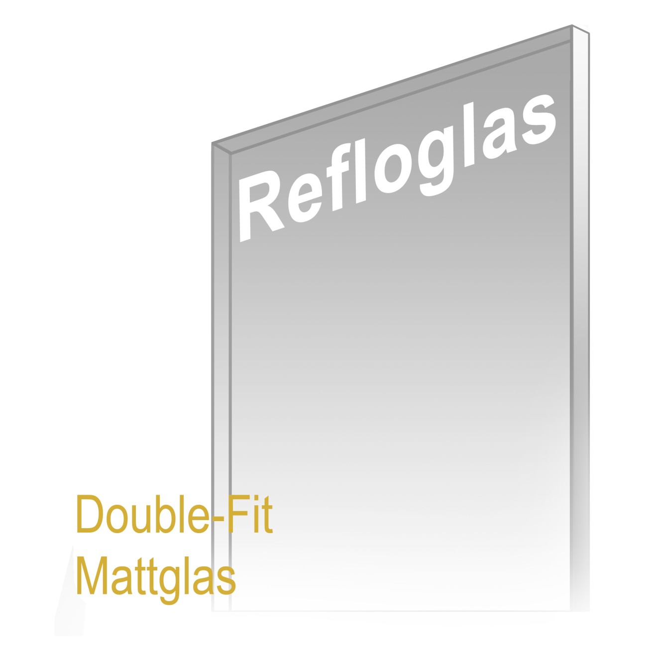 Refloglas "DoubleFit" 42x59.4cm (DIN A2)