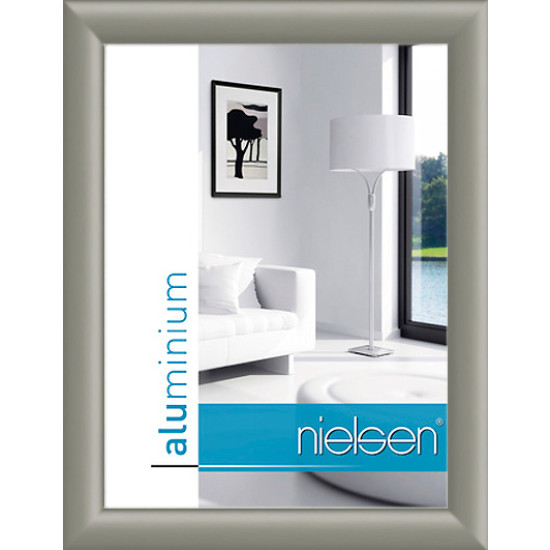 Largo 60x80 cm, Platin, Normalglas