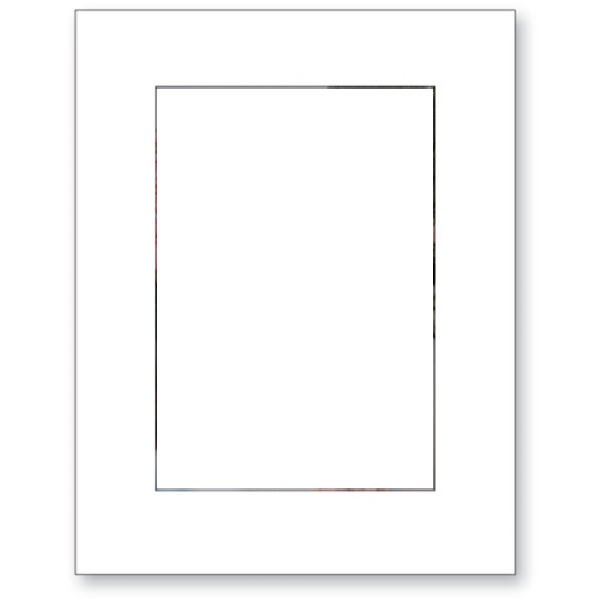 PP White Core 30x40 cm für Foto 20x30 cm