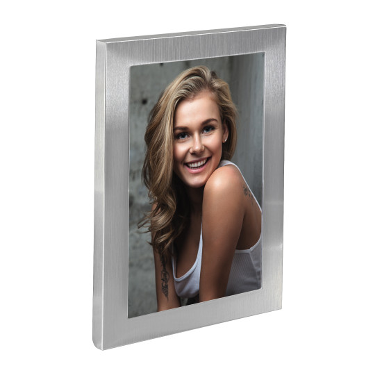 Porträtrahmen "Davos", Silber, 10x15 cm