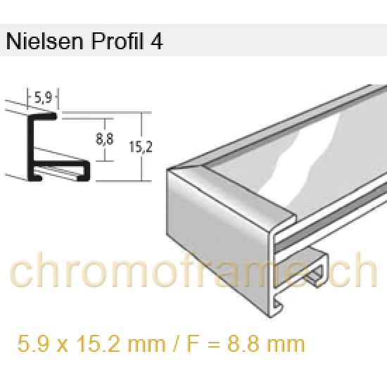 Nielsen Profil 04 Aluminium