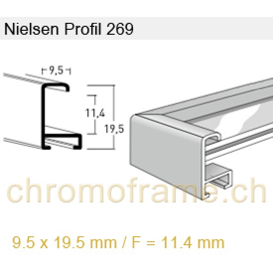 Nielsen Profil 269 Aluminium