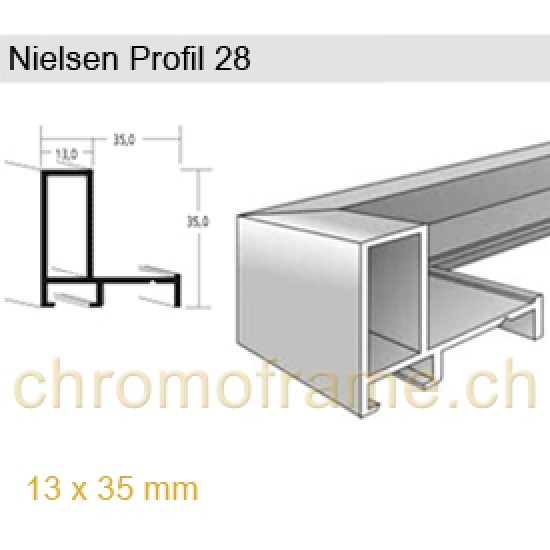 Nielsen Profil 28 Aluminium