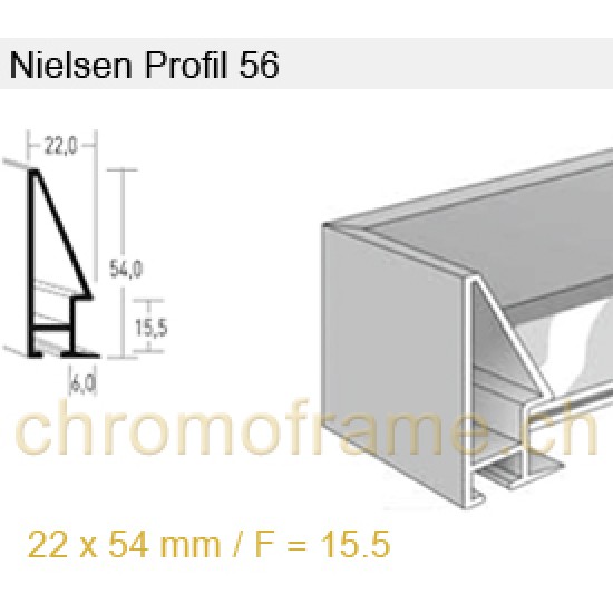 Nielsen Profil 56 Aluminium