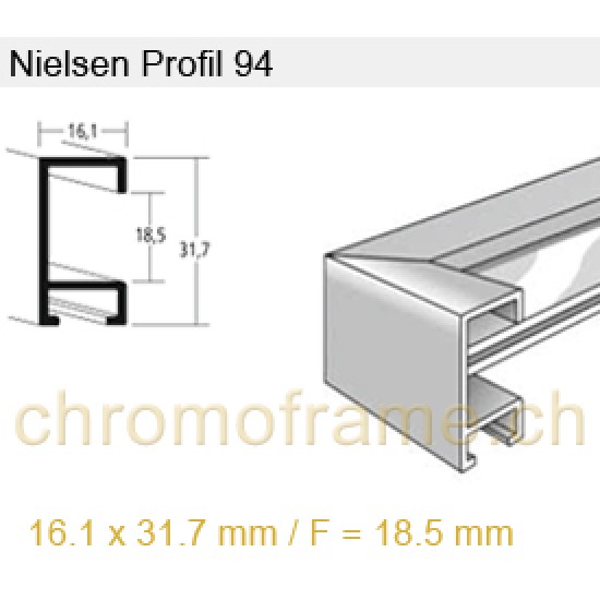 Nielsen Profil 94 Aluminium