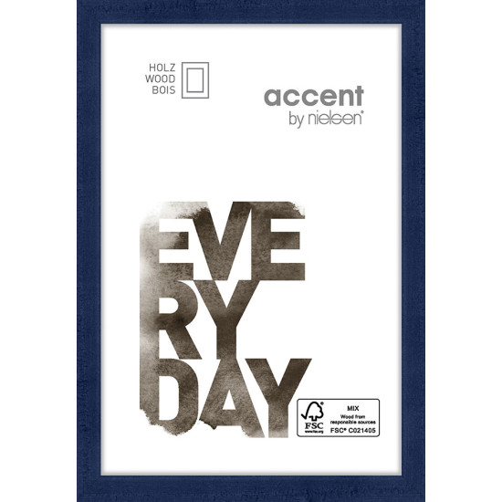 Zoom 10x15 cm, Blau, Normalglas