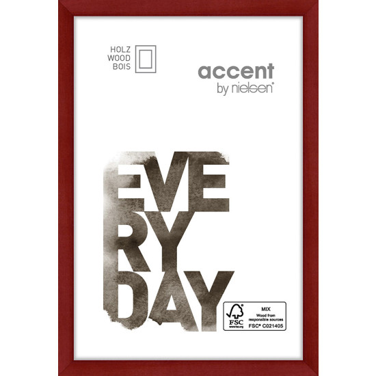 Zoom 15x20 cm, Rot, Normalglas