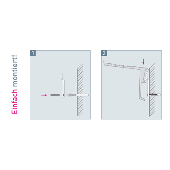 Montageset zu Wandbord