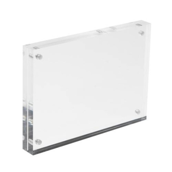 Bilderrahmen Magnet aus Acryl 9x13 cm