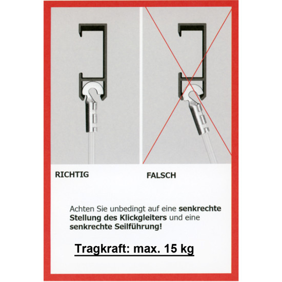 Perlonseil mit Cobra
