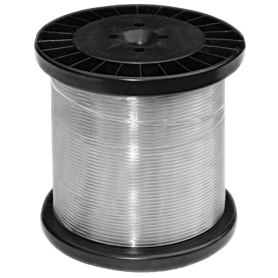 Perlonseil glasklar 2mm