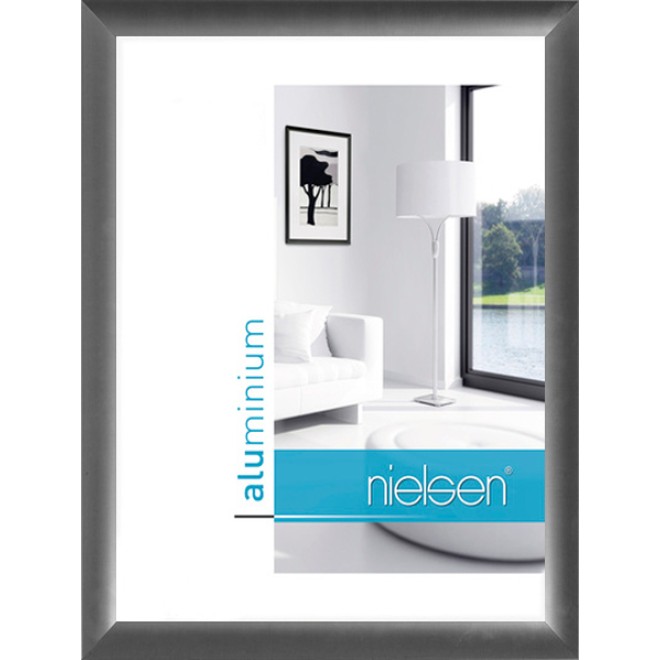 Casa 50x70 cm, Brushed Grau, Normalglas