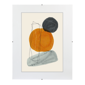 Rahmenloser Bildhalter Clip-Fix Antireflex 50x75 cm