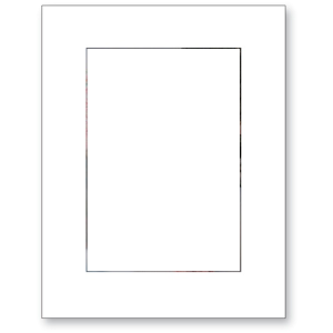 PP White Core 30x40 cm für Foto 20x30 cm