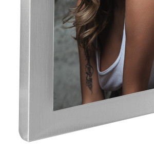 Porträtrahmen "Davos", Silber, 10x15 cm