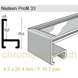 Nielsen Profil 33 Aluminium