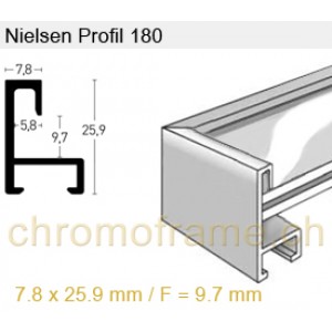 Nielsen Profil 180 Aluminium