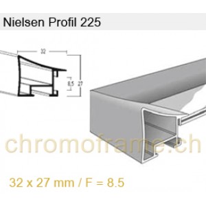 Nielsen Profil 225 Aluminium