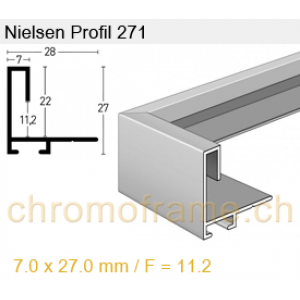 Nielsen Profil 271 Aluminium