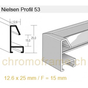 Nielsen Profil 53 Aluminium
