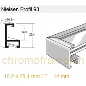 Nielsen Profil 93 Aluminium