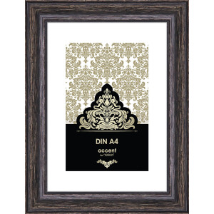 Vintage 20x30 cm, Schwarz, Normalglas