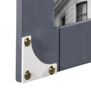 Porträtrahmen "New York", Blaugrau, 10x15 cm