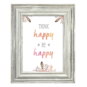 Porträtrahmen "Pori", Weiss, 13x18 cm