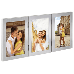 Porträtrahmen "Laval", Silber, 3x 13x18 cm