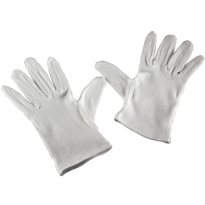 Hama Baumwollhandschuhe "Studio", Größe M/9, 1 Paar