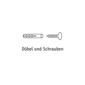 Schrauben + Dübel