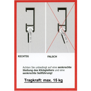 Perlonseil mit Cobra