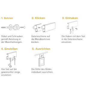 Perlonseil mit Schlaufe
