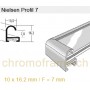Nielsen Profil 07 Aluminium