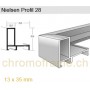 Nielsen Profil 28 Aluminium
