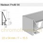 Nielsen Profil 56 Aluminium