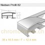 Nielsen Profil 82 Aluminium