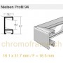 Nielsen Profil 94 Aluminium