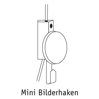 Mini Bilderhaken