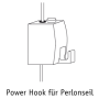 Power Hook für Perlonseil