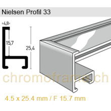 Nielsen Profil 33 Aluminium