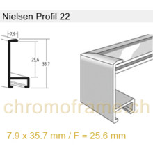 Nielsen Profil 22 Aluminium