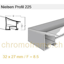 Nielsen Profil 225 Aluminium