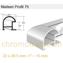 Nielsen Profil 75 Aluminium