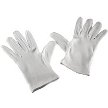 Hama Baumwollhandschuhe "Studio", Größe S/7, 1 Paar