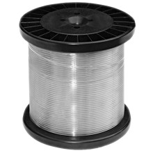 Perlonseil glasklar 2mm