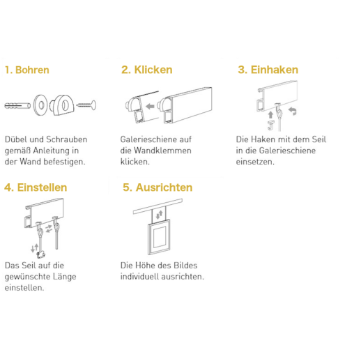 Perlonseil mit Schlaufe